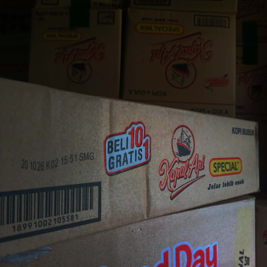 Kopi Kapal Api Mini Sachet 1 Dus 20 Renceng