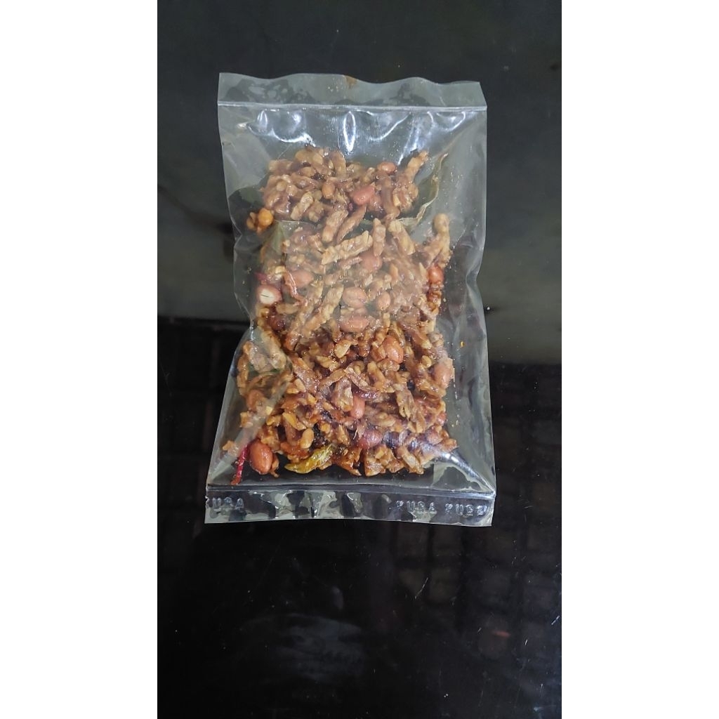 Kering Tempe Kacang Pedas Manis – Lauk Praktis & Tahan Lama, Cemilan Rumahan Enak
