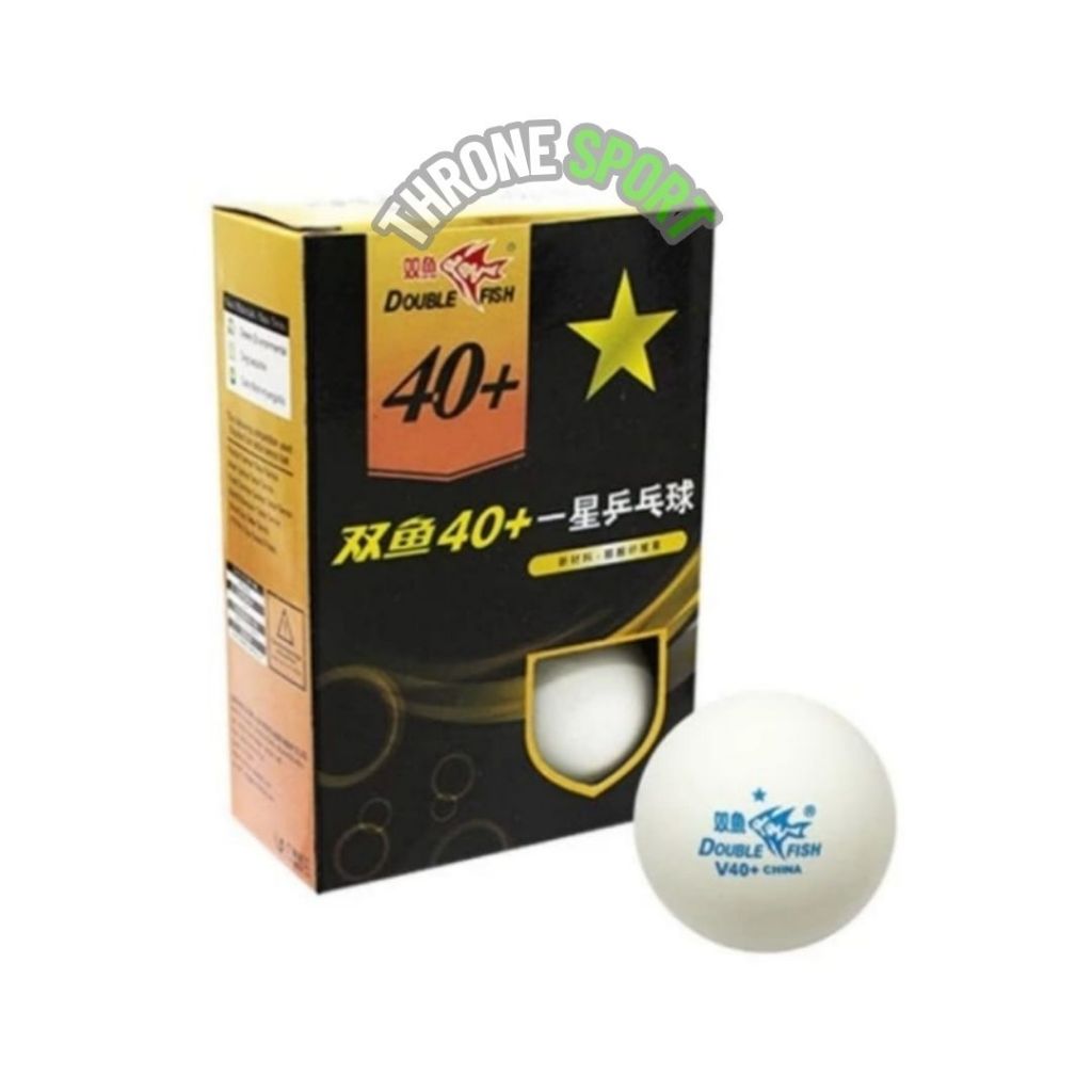BOLA TENIS MEJA PINGPONG A 201 F DOUBLE FISH 40+ BINTANG 1 (ISI 6)