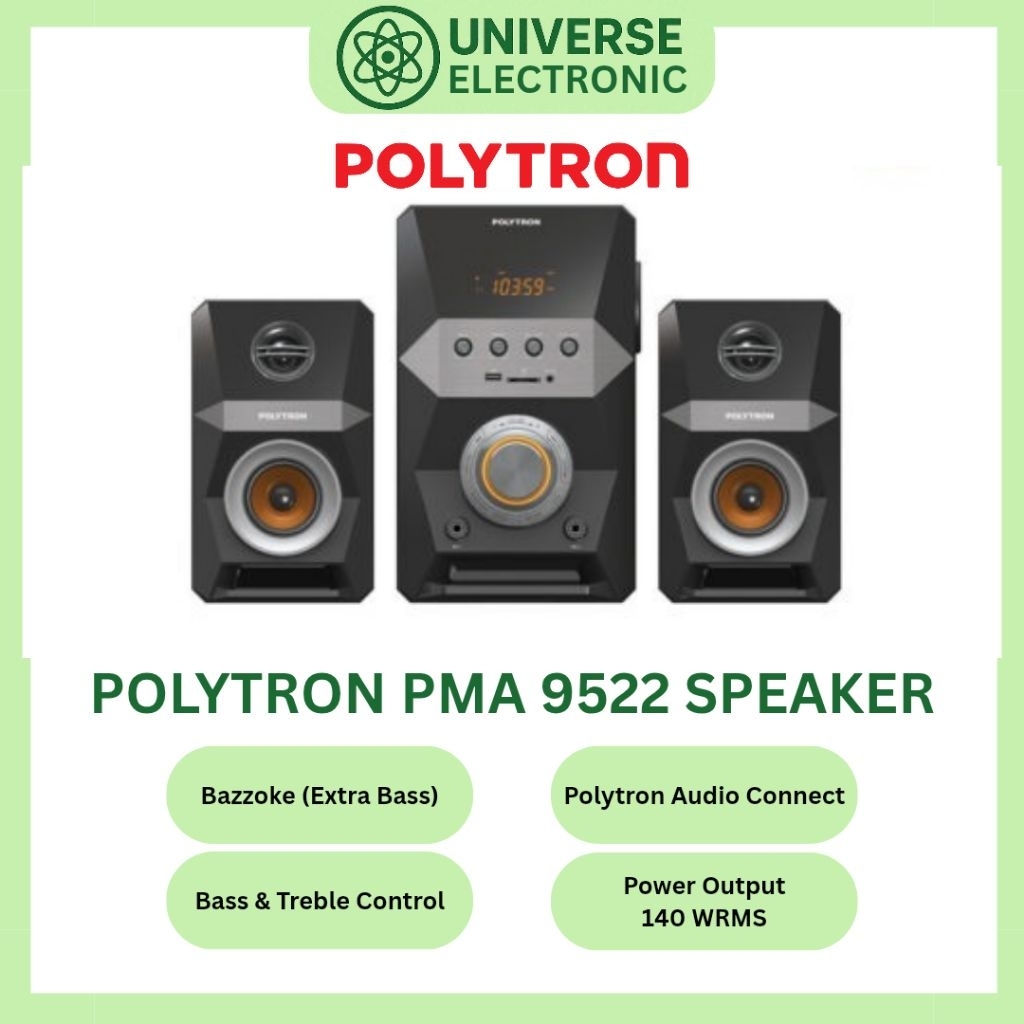 POLYTRON PMA 9522 / PMA9522 / PMA-9522 BLUETOOTH SPEAKER
