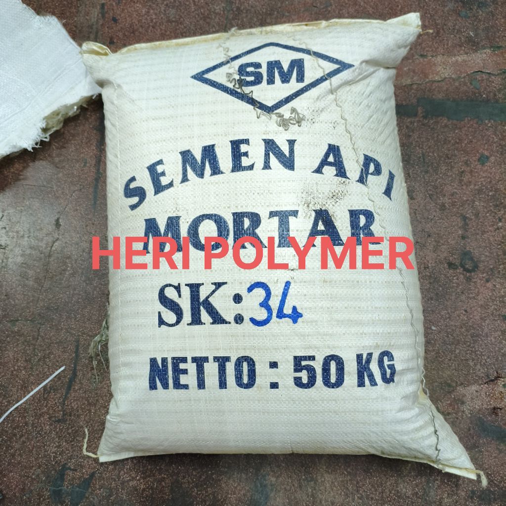 Semen Api Mortar SK34 – Refractory Mortar Tahan Panas 50 KG (Warna Coklat)