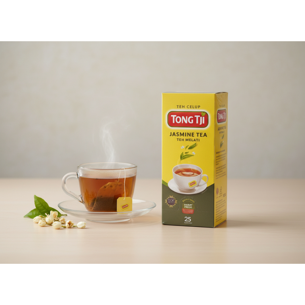 Teh Tong Tji Jasmine Tea Celup 25s / Tong Tji Jasmine Tea 25 sachet / Tong Tji Teh Melati 25 sachet