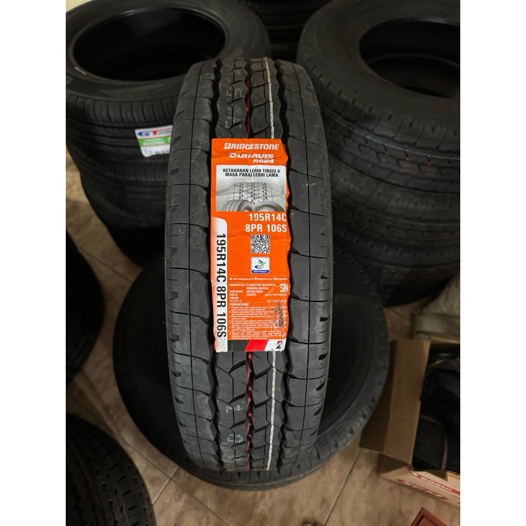 Ban Bridgestone 195 R14 Duravis