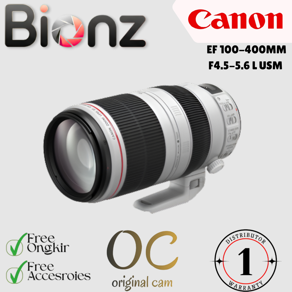 LENSA CANON EF 100-400MM F4.5-5.6 L USM / LENSA CANON EF 100-400MM F4.5-5.6