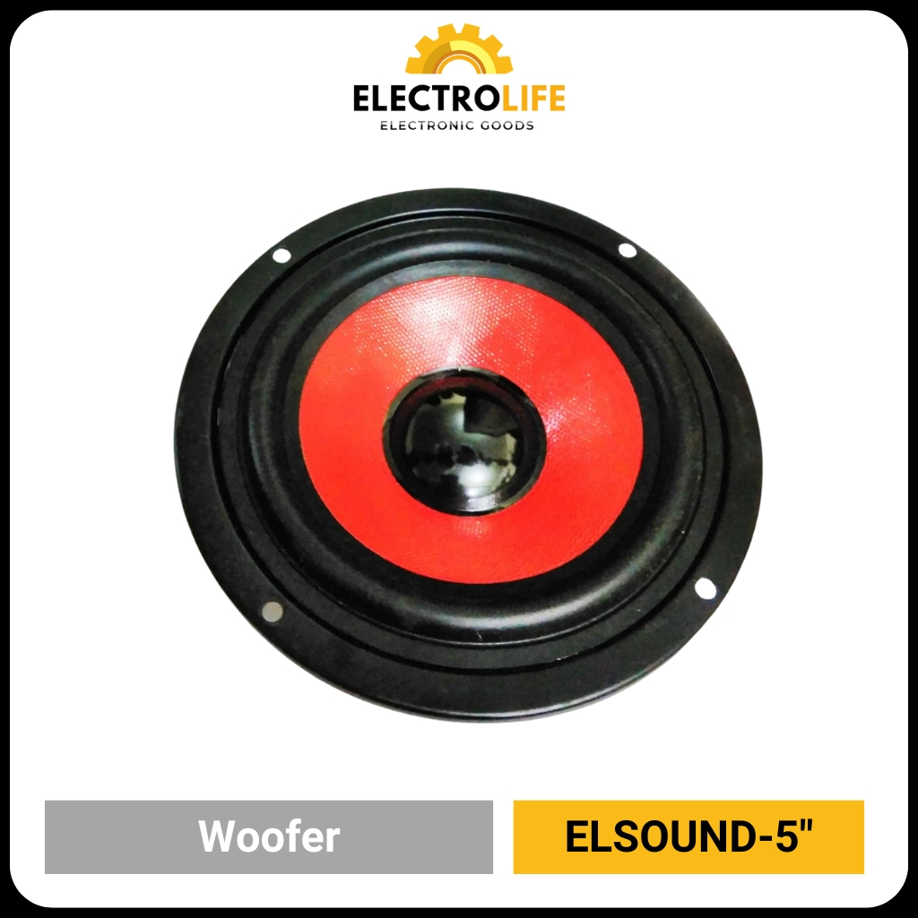 Elsound 5R Speaker Woofer 5 inch 80 watt