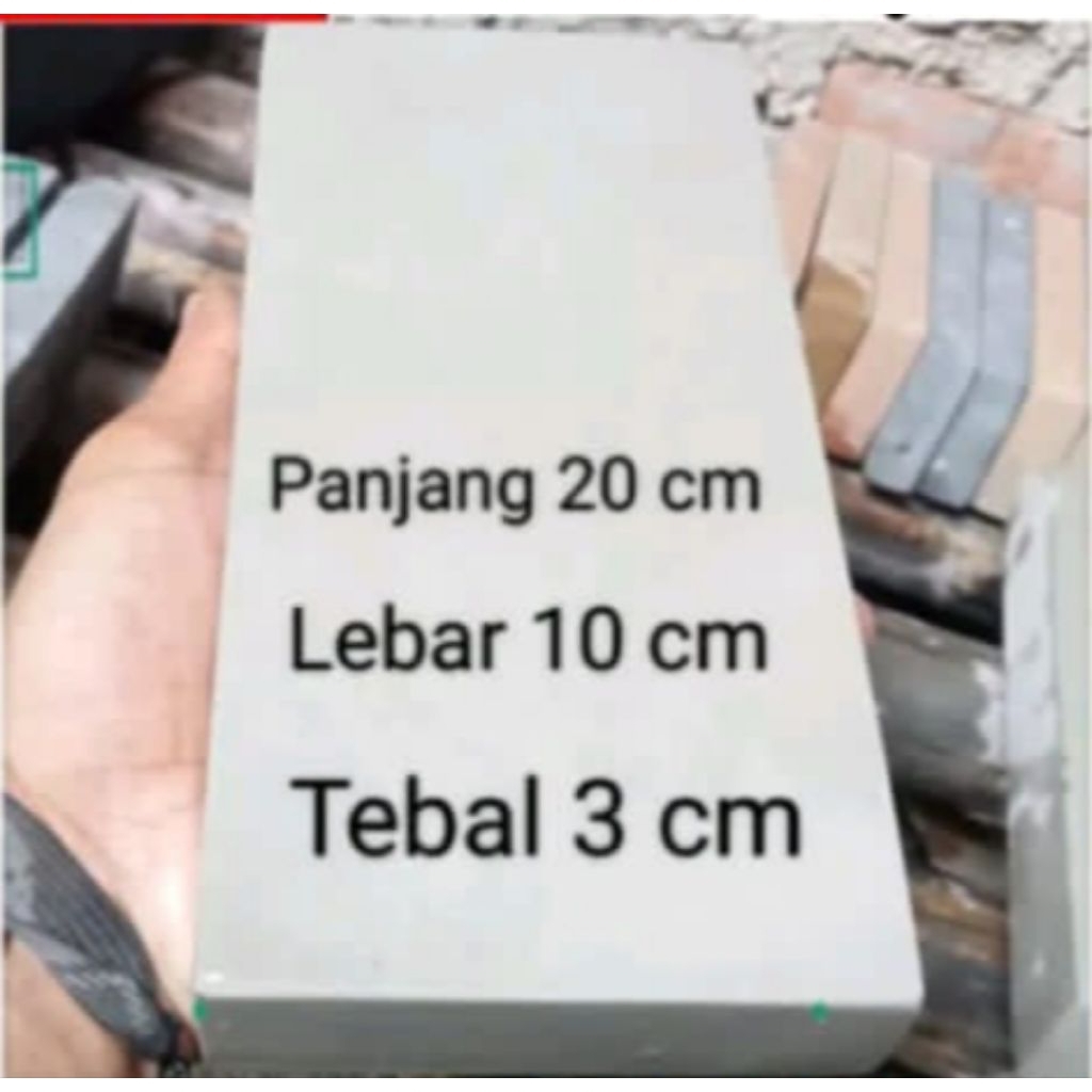 batu asah asli alam ukuran 20x10x3 grit 1000-6000