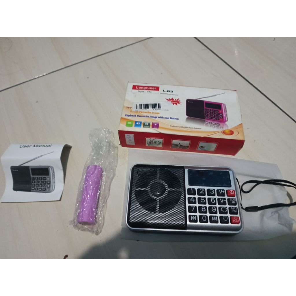 Minii Radio speaker L-63 digital USB