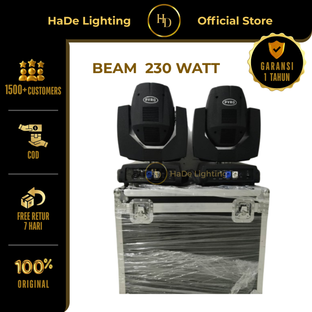 Beam 230 Watt - Lampu Sorot Panggung Beam 230 Watt