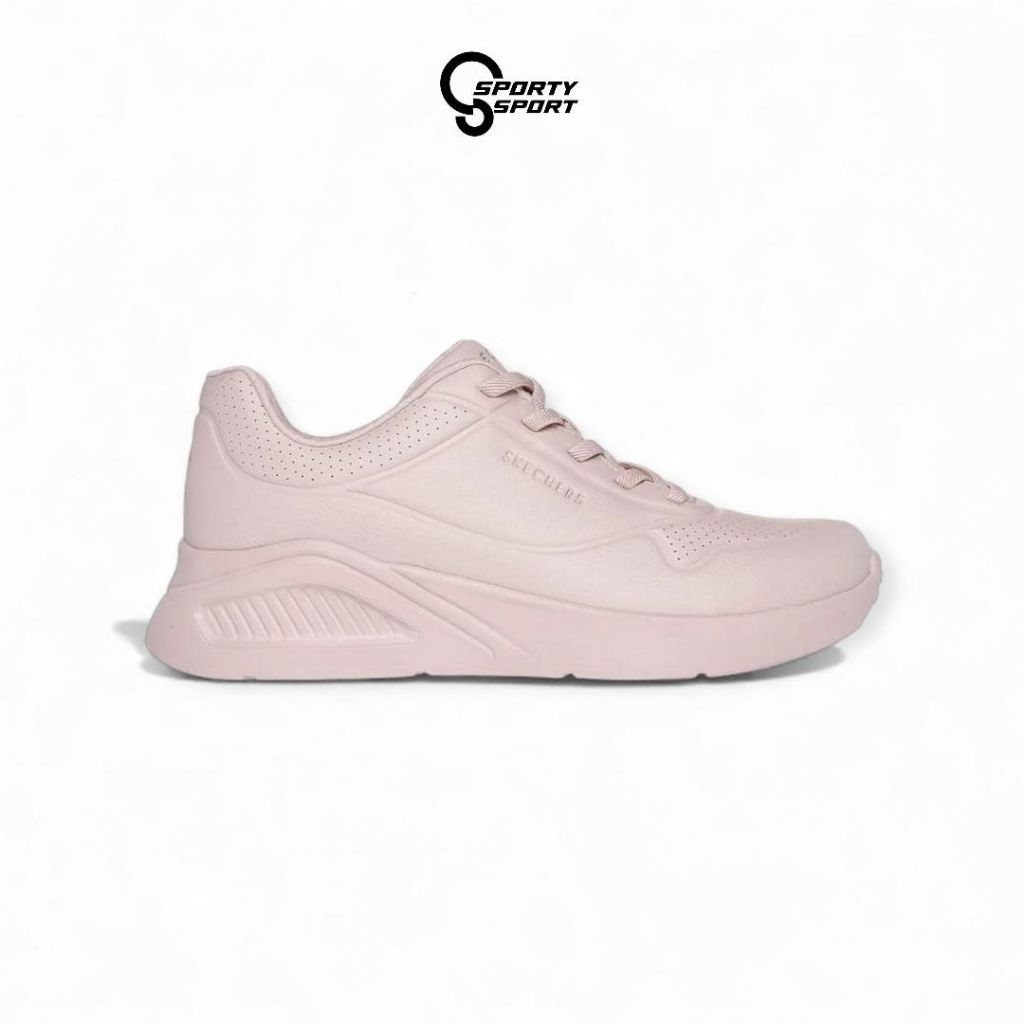 SEPATU SNEAKERS WANITA SKECHERS SLIP ON UNO LITE WORK (177289 BLSH)