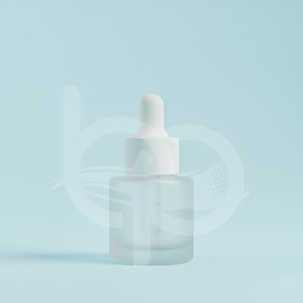 Botol Pipet 20ml Frosted | Botol Serum Pipet 20ml Siku