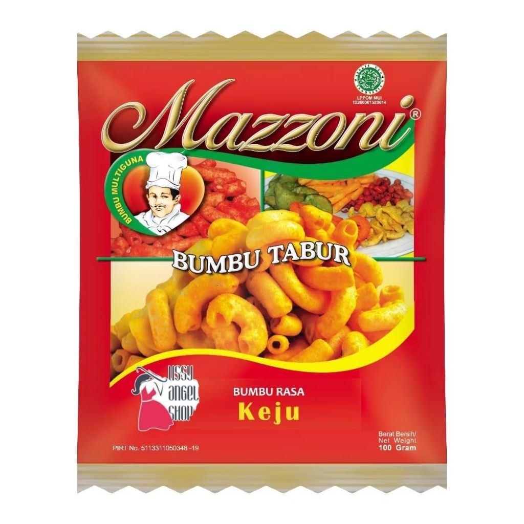 MAZZONI BUMBU TABUR KEJU 100 GRAM