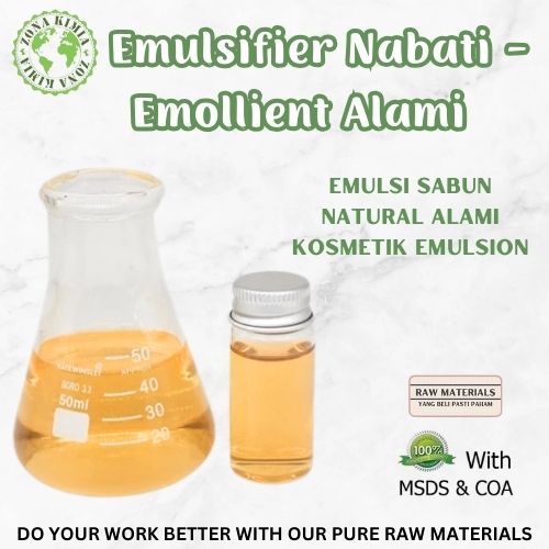 1kg Emulsifier Nabati / Emollient Alami / Emulsi Sabun Natural alami Kosmetik Emulsion