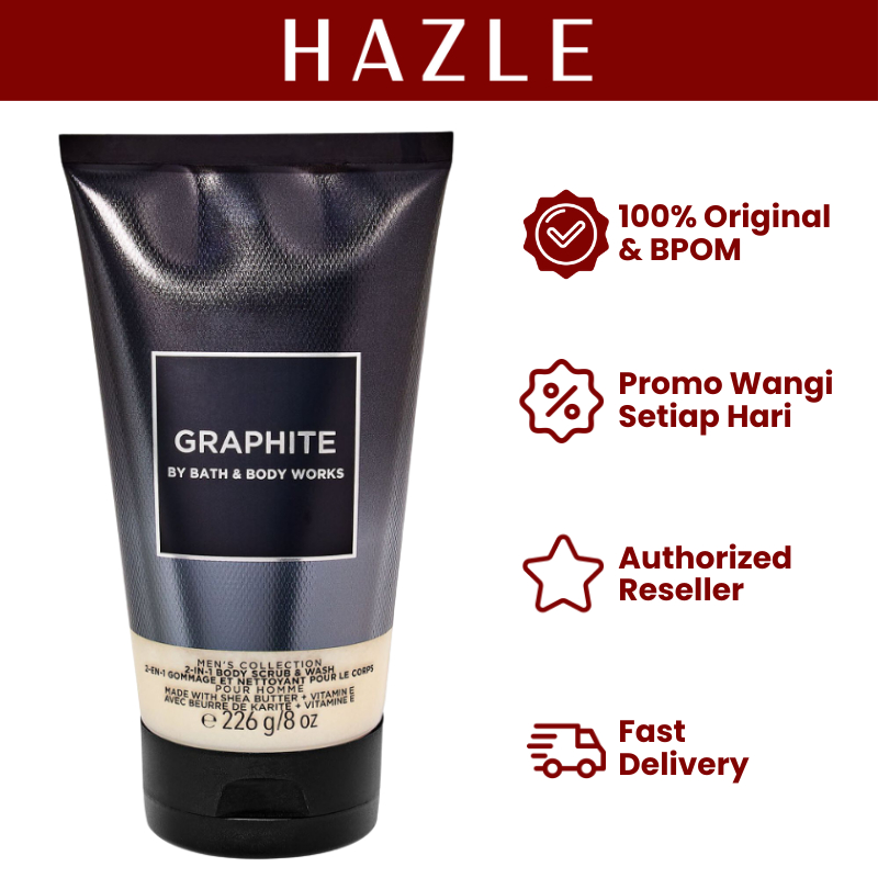 Bath & Body Works Graphite Body Scrub Man 226 gr