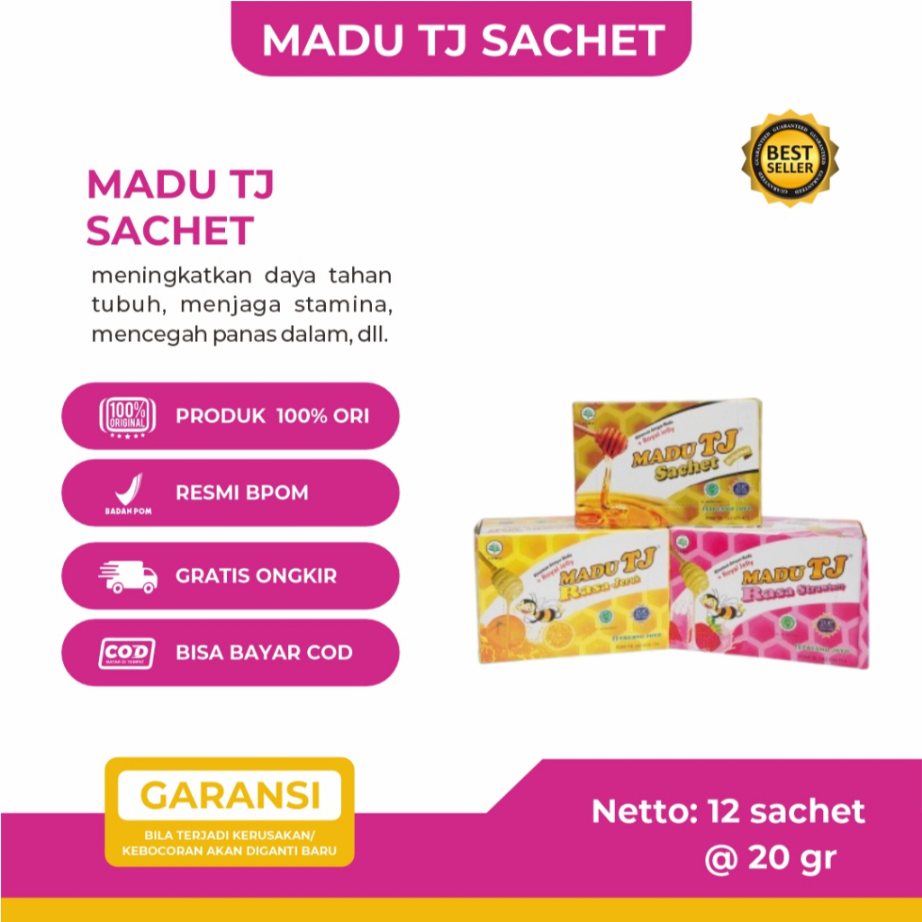 MADU TJ SACHET MADU TJ SACHET 1 BOX MADU TJ SACHET ORIGINAL 1 BOX MADU TJ SACHETAN