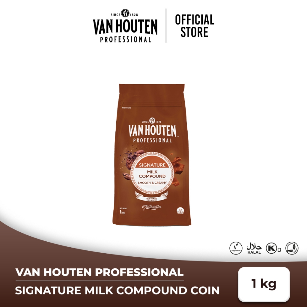 Van Houten Professional Signature Milk Compound Coin 1kg