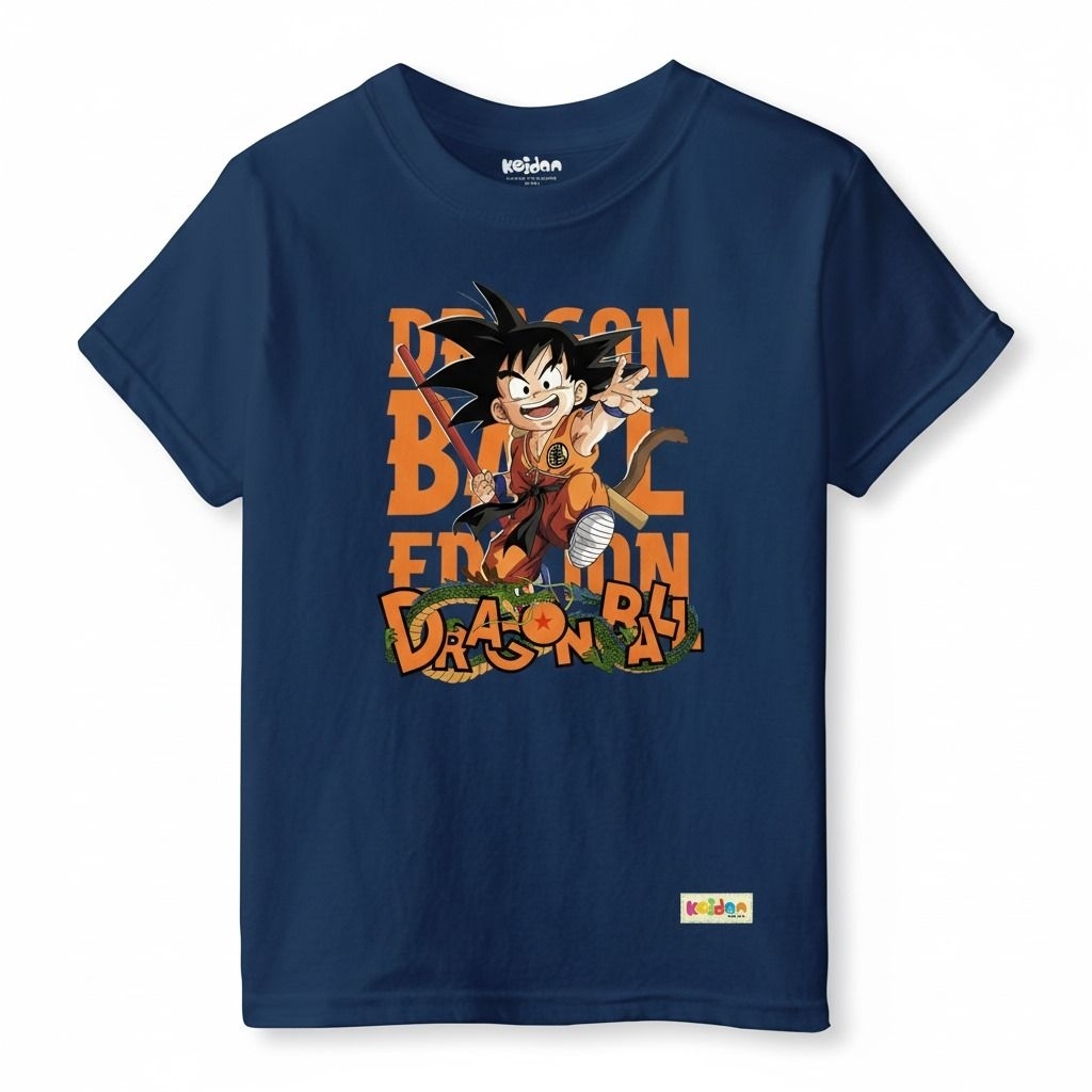 Baju Kaos Distro Anak Premium Lengan Pendek Dragon Ball katun