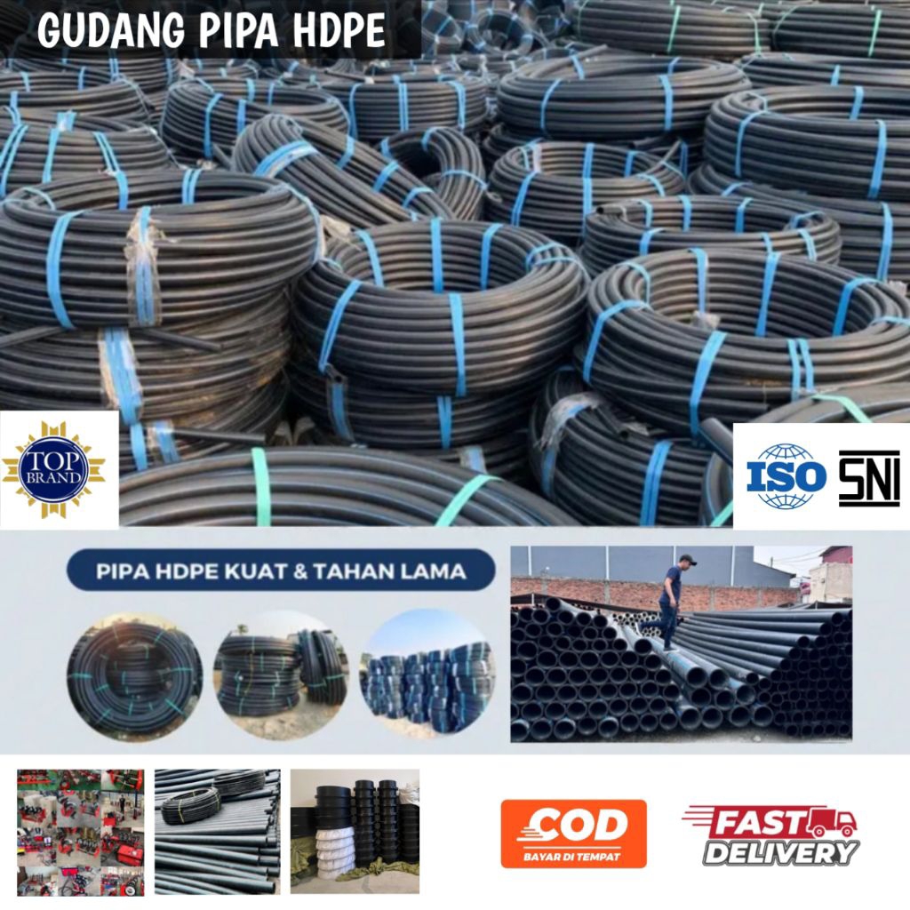 Pipa Hdpe Merk Rucika 3/4" inch - Pipa Hdpe Merk Rucika 25mm