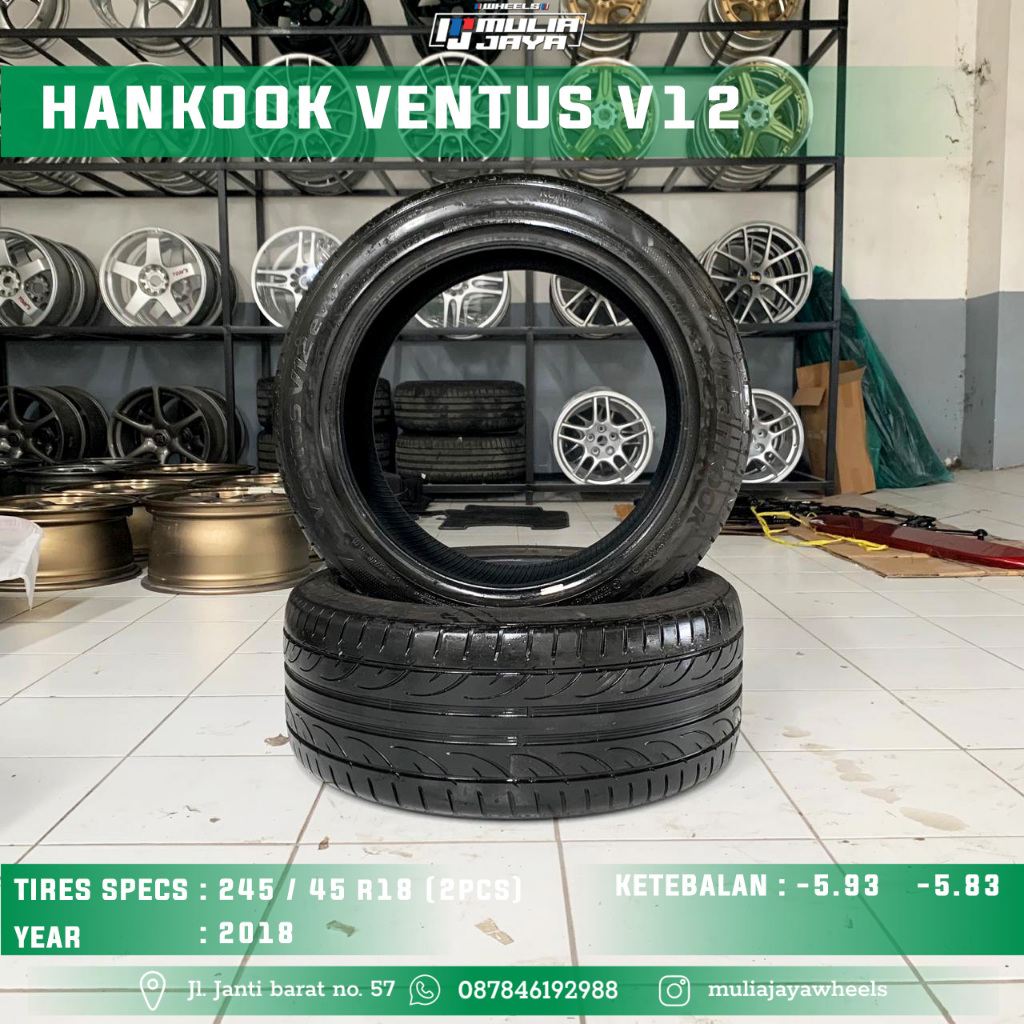 Ban Mobil Hankook Ventus R18 245 45 2018