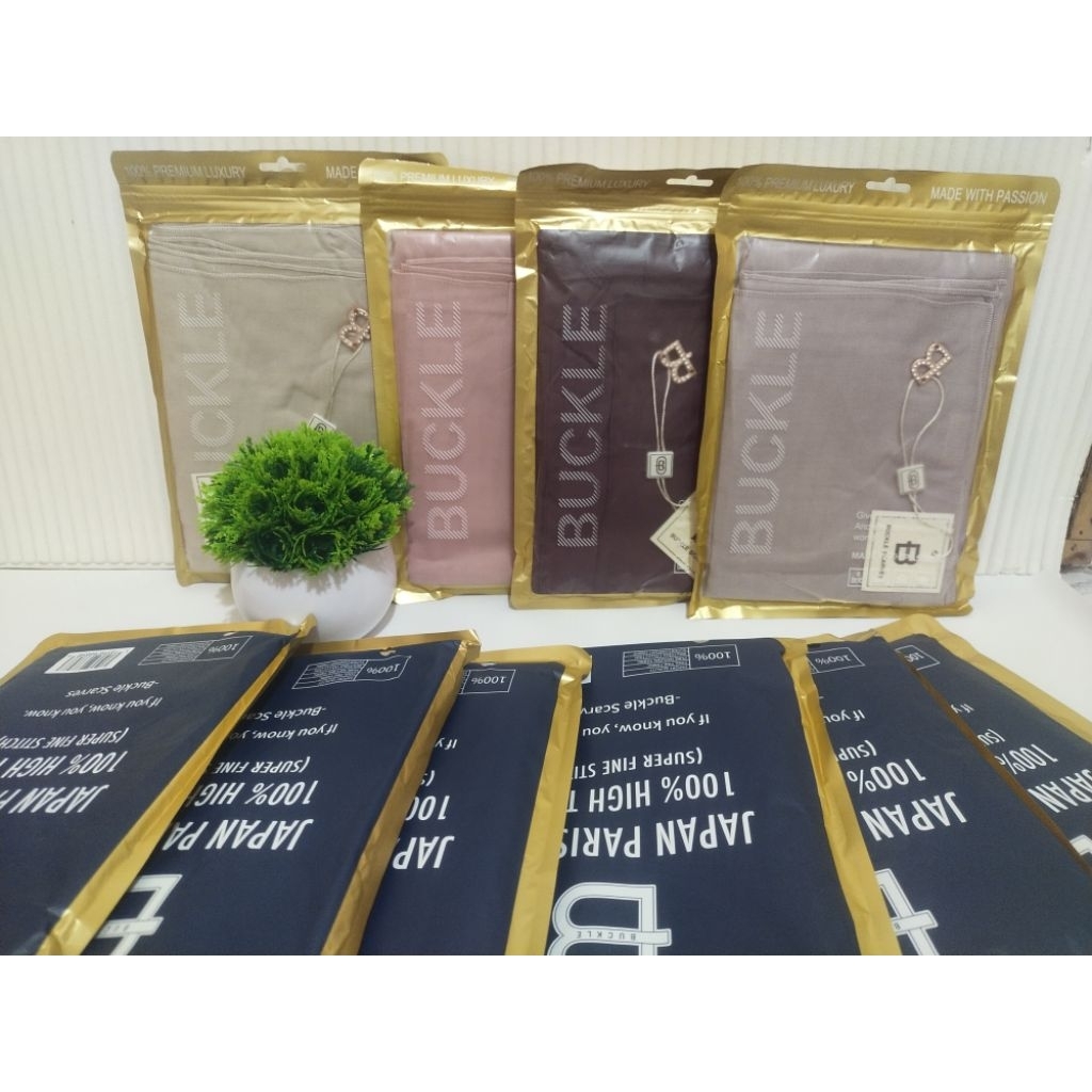 BUCKLE SCARVES PARIS JAPAN ORI PREMIUM