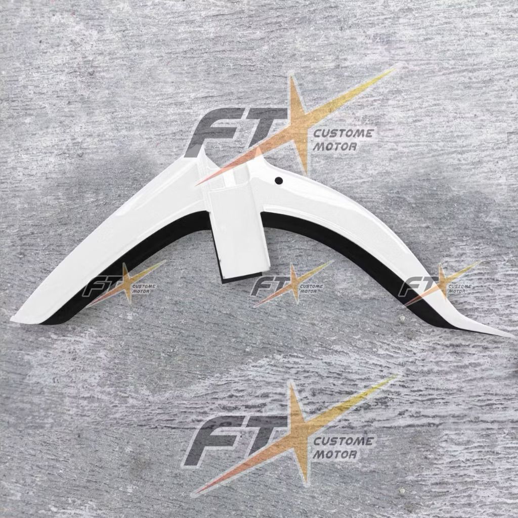 Spakbor slebor depan Yamaha force one force 1 PNP Sigma Yamaha cripten warna putih