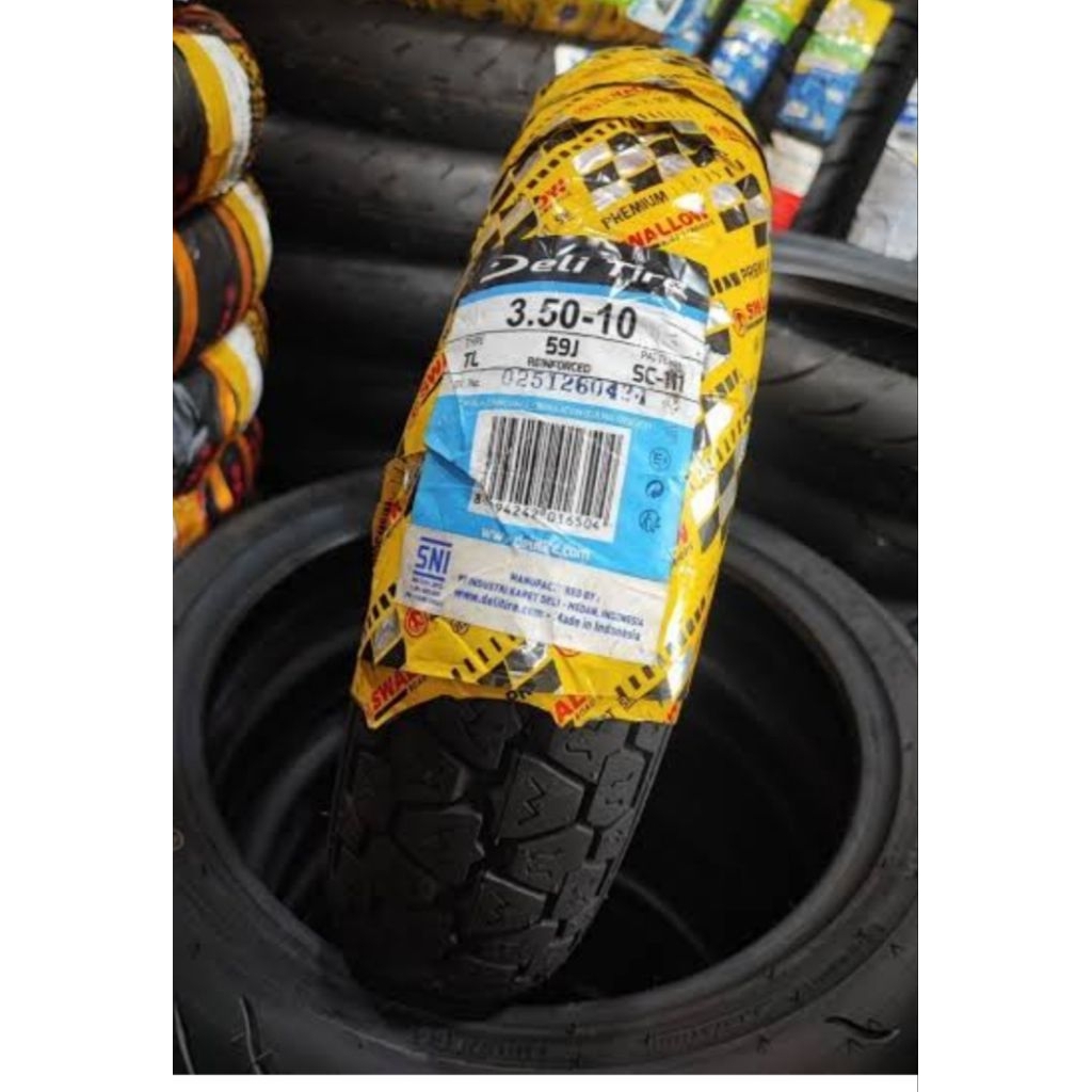 Ban Luar Swallow SC 102 3.50 atau 350 Ring 10 motor Vespa
