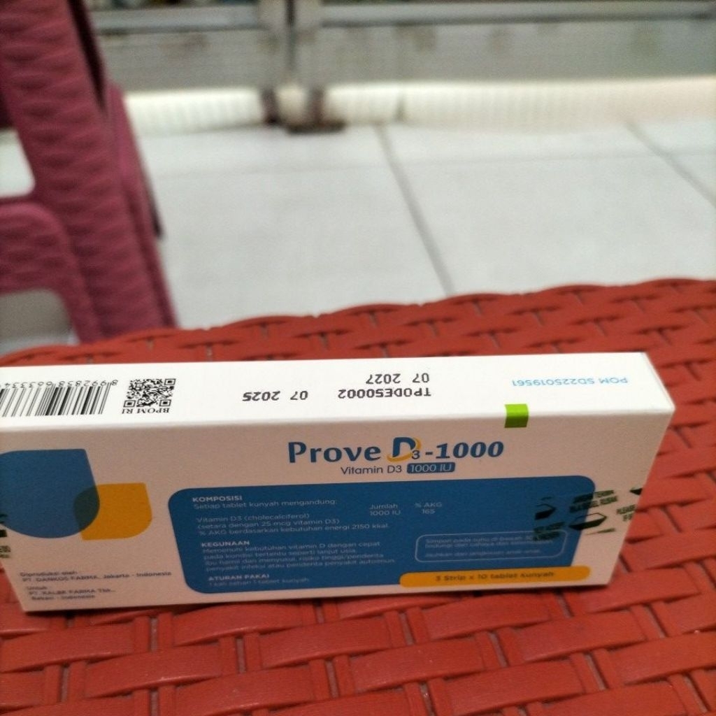 Prove D3-1000 IU by Kalbe Farma