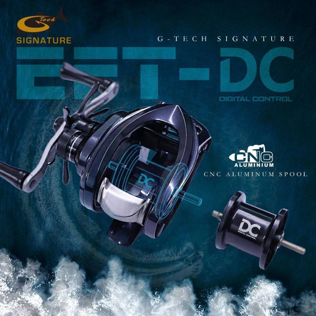 Reel BC/BAITCASTING G-TECH SIGNATURE EFT DC 71HG DIGITAL CONTROL