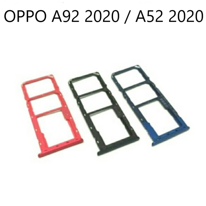 Slot Tempat Dudukan Kartu Simcard Oppo A92 Sim card Lock Oppo A92 A52 Simtray Oppo A92 Sim Tray Oppo