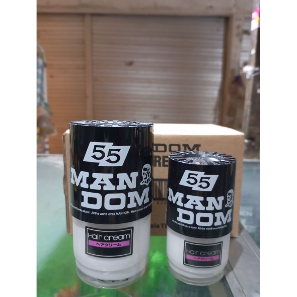 Mandom 55 hair cream || perawatan rambut pria