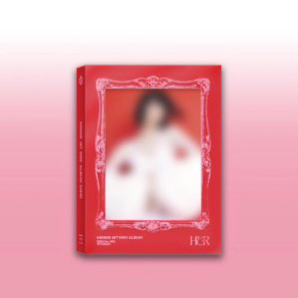 Minnie i-dle 1st Solo Album HER POB Web 4nologue Pink Ver / Red Ver (g)i-dle Gidle G-idle Miyeon Soy