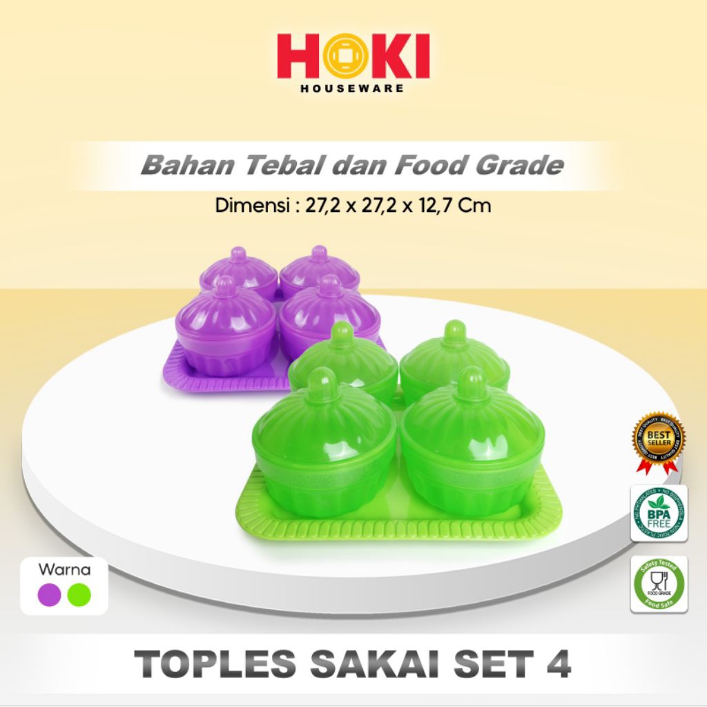 TOPLES NAMPAN SAKAI SET 4 / TOPLES KUE KERING / TOPLES TEMPAT KUE LEBARAN NATAL IMLEK / TOPLES NAMPA