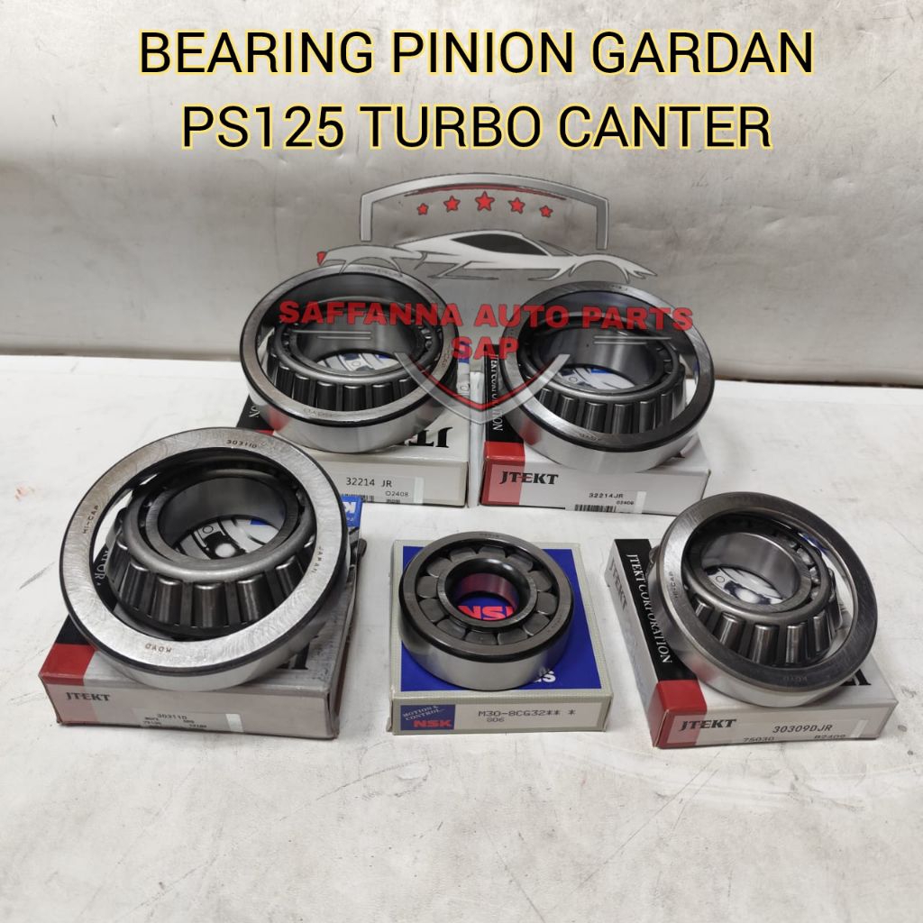 BEARING LAHAR SET GARDAN MITSUBISHI PS 125 PS125 TURBO CANTER KOYO DAN NSK JAPAN ORI