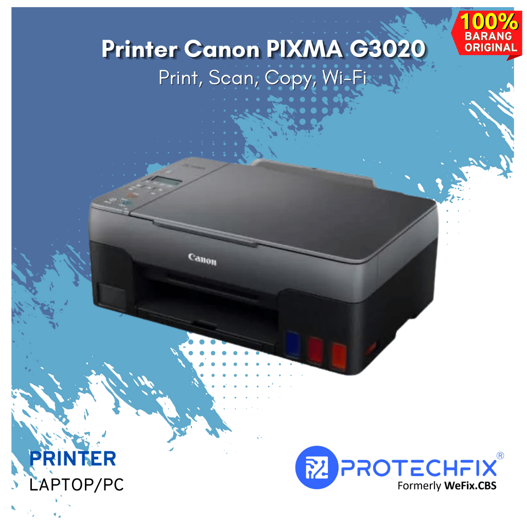 Printer Canon PIXMA G3020 - Print, Scan, Copy, Wi-Fi