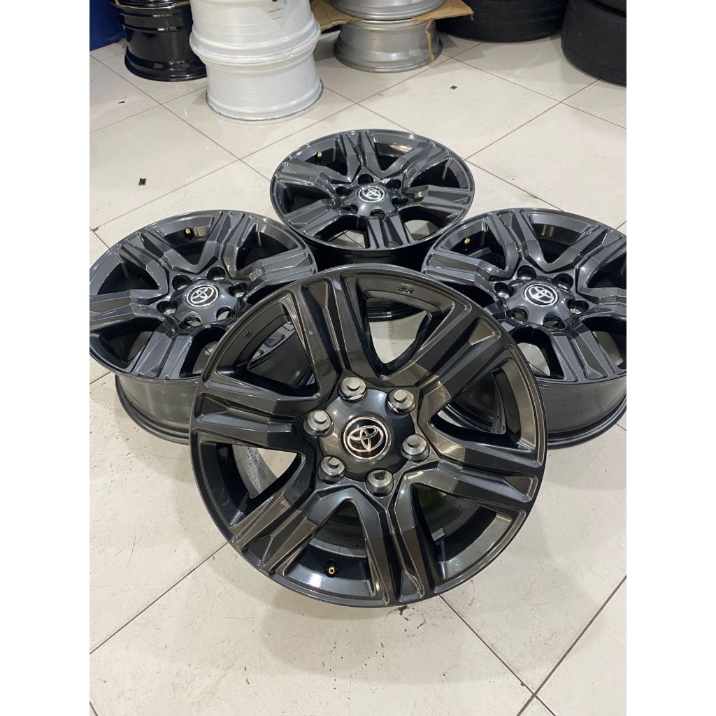 VELG MOBIL SECOND COPOTAN HILUX R17 BUAT FORTUNER EVERES TERANO PANTER