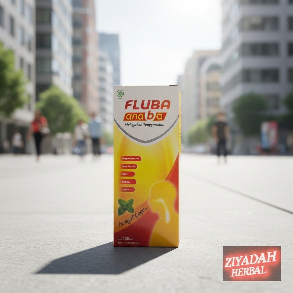 Madu Fluba Anaba Batuk Flu Demam Anak dan Dewasa