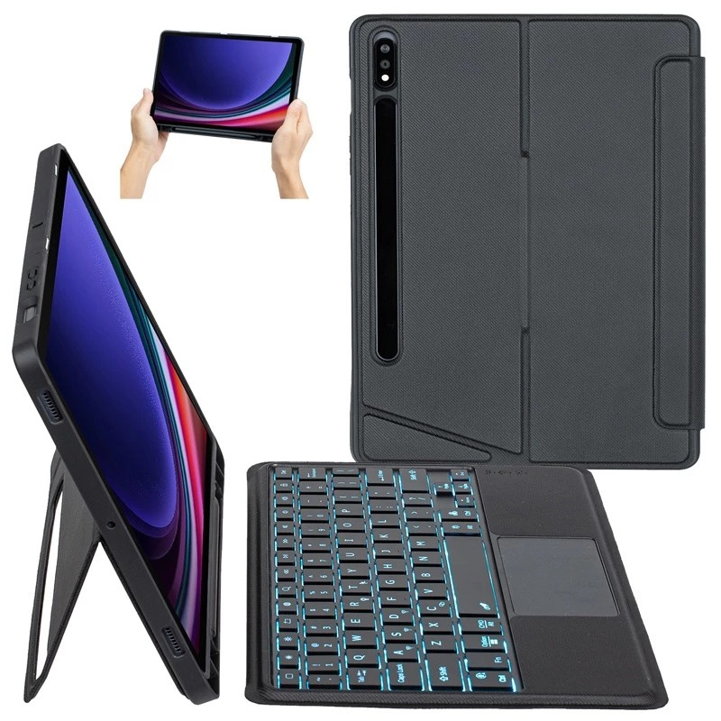 Magnetic Magic Keyboard For Samsung Galaxy Tab S10 Plus / Tab S9 FE Plus / Tab S9 Plus / Tab S8 Plus