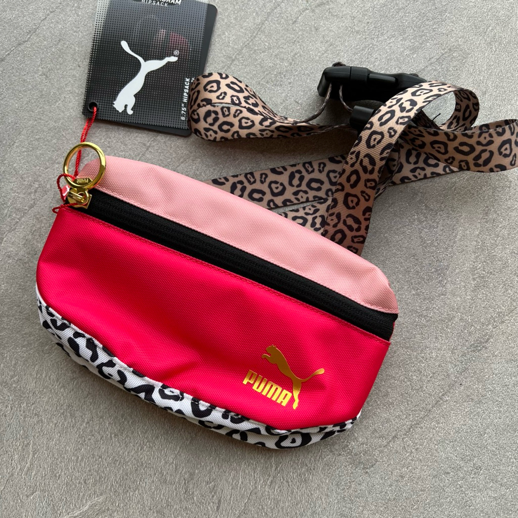 PUMA - SLING BAG - WAIST BAG - FUSHIA