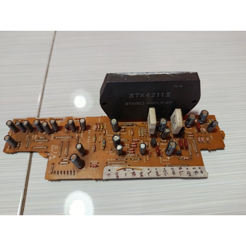 KIT AMPLI IC STK 4211 CABUTAN SONY ORIGINAL
