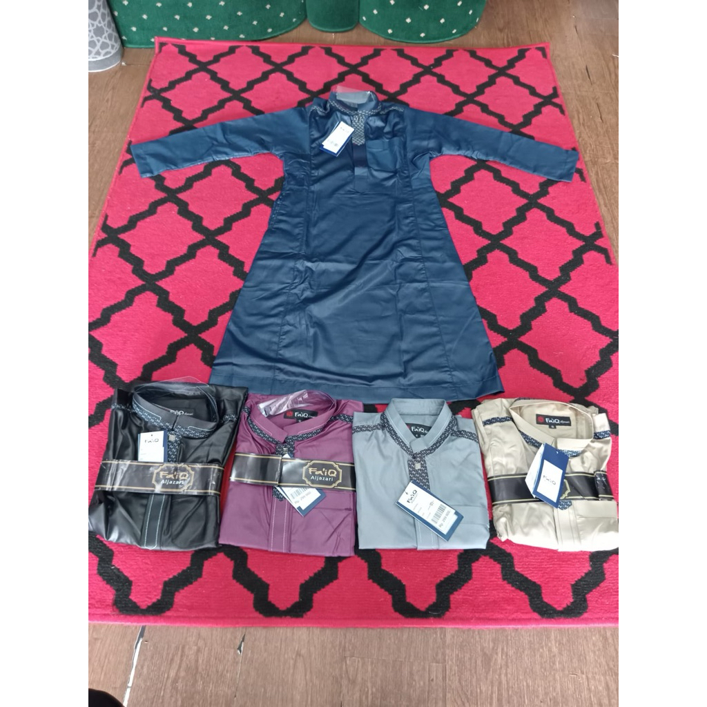 gamis anak katun minyak