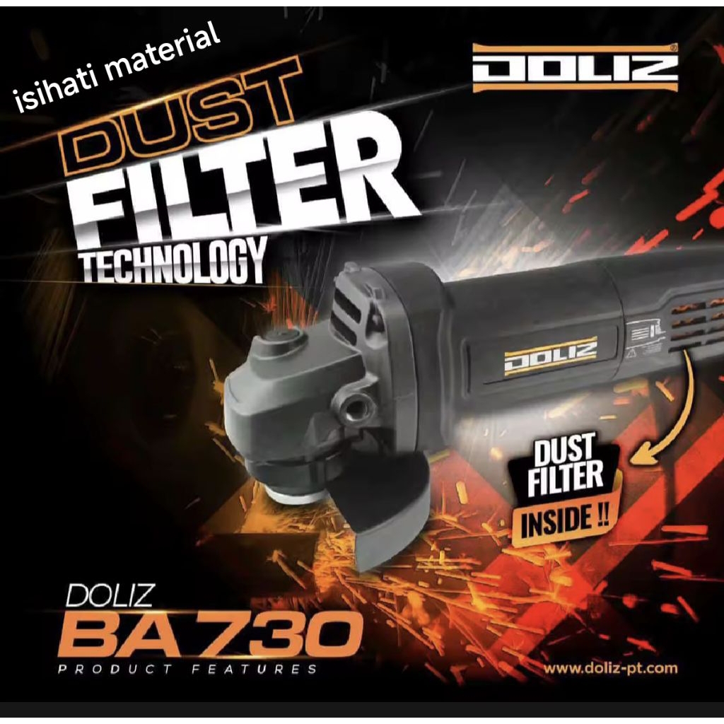 Gerinda Tangan DOLIZE BA 730 Mesin gerinda