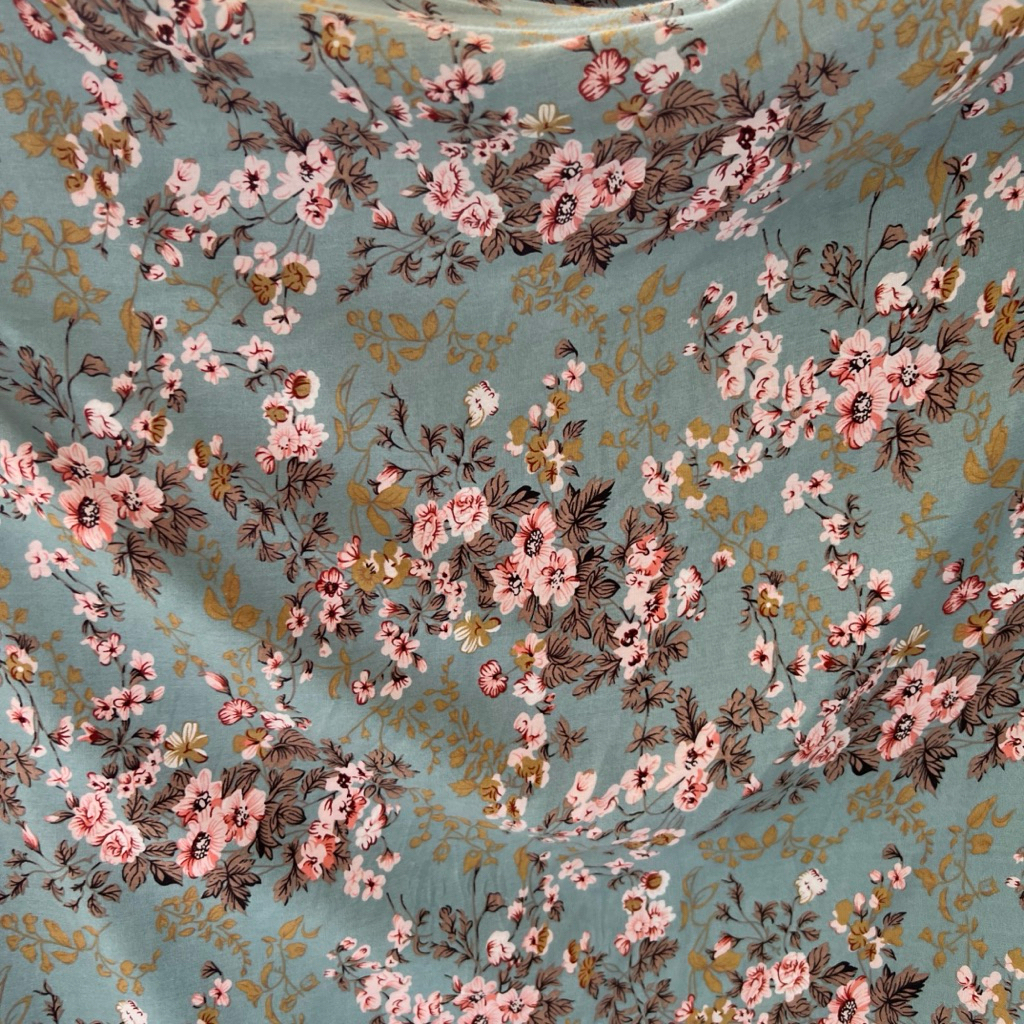 Kain Katun Rayon Viscose Premium | katun rayon | rayon motif | Rayon premium | Daster | Kemeja | Piy