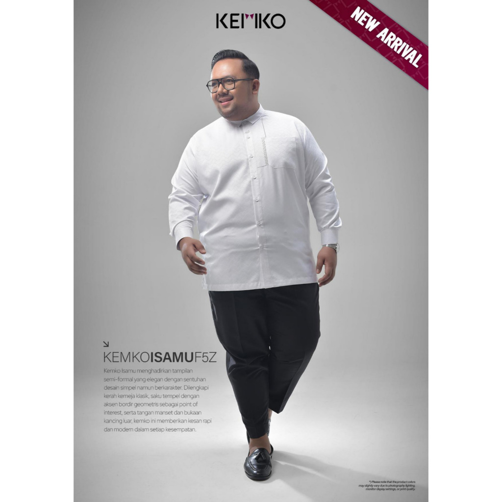 Rabbani - Kemko Isamu F5Z Mst Jumbo / Kemeja Koko Kemko Rabbani Terbaru Original