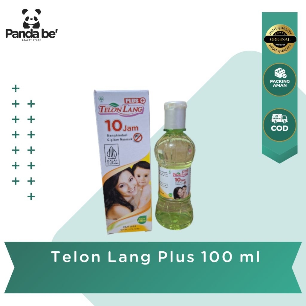Telon Lang Plus 100 ml / Minyak Telon anti nyamuk Jumbo