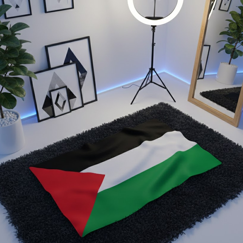 Bendera Palestine  | Poster Kain | Hiasan Dinding