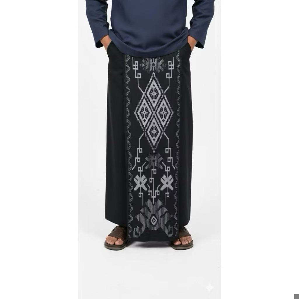 CELANA WADIMOR SARUNG MOTIF BALIMOON PRIA DEWASA MUSLIM KEMBANG TELON