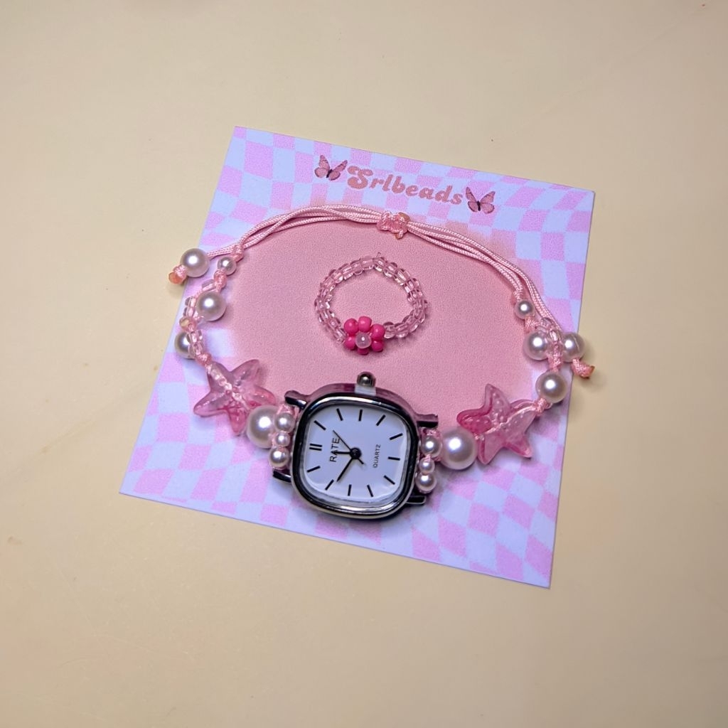 Beadswatch set jam dan cincin