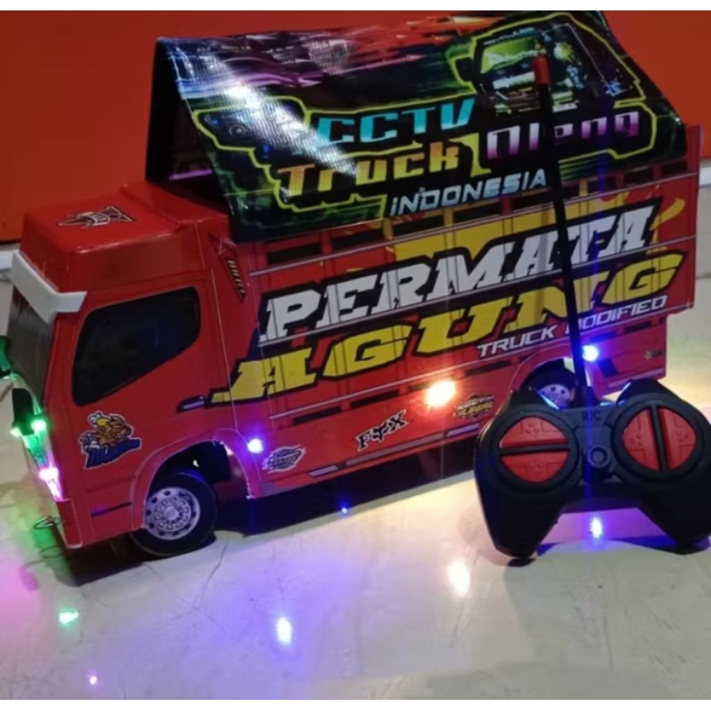 Miniatur Truk Oleng (Remot control)