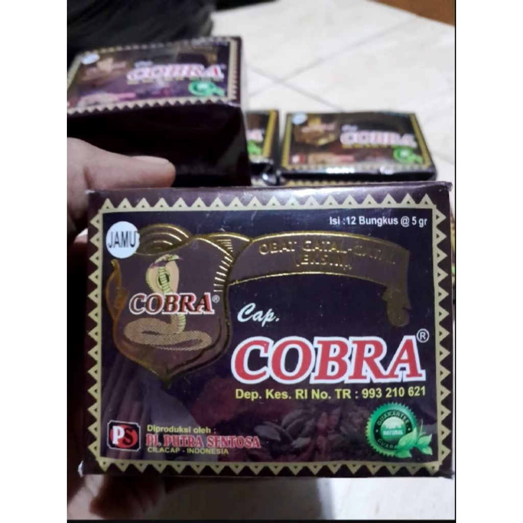 SERBUK COBRA OBAT HERBAL GATAL EKSIM