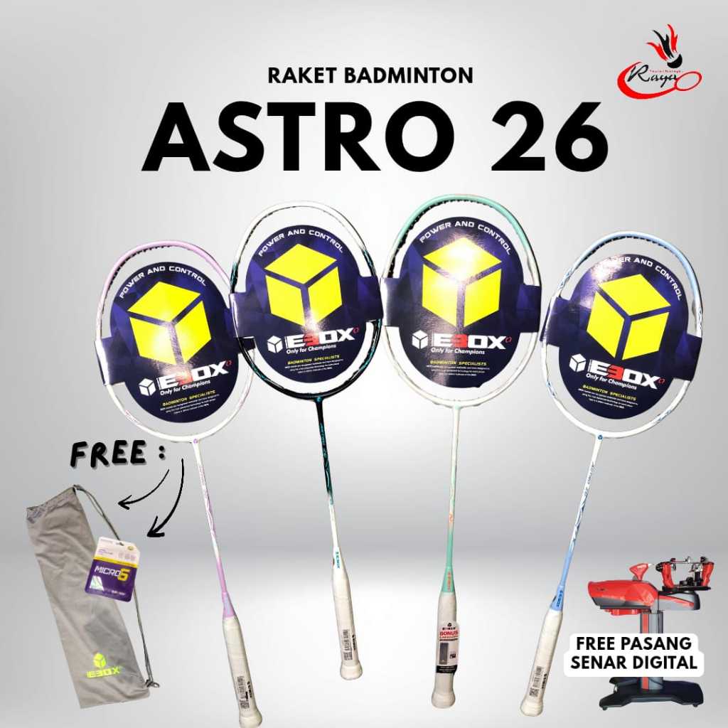 Raket Badminton EBOX Astro 26 - Original