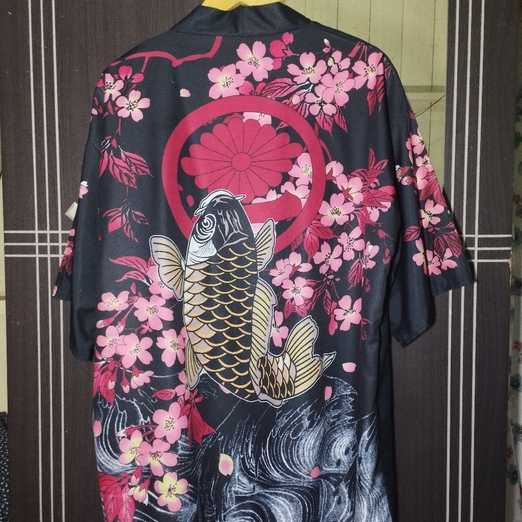 SUKAJAN/HAORI/OUTER JEPANG IKAN HITAM